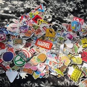 25 random stickers